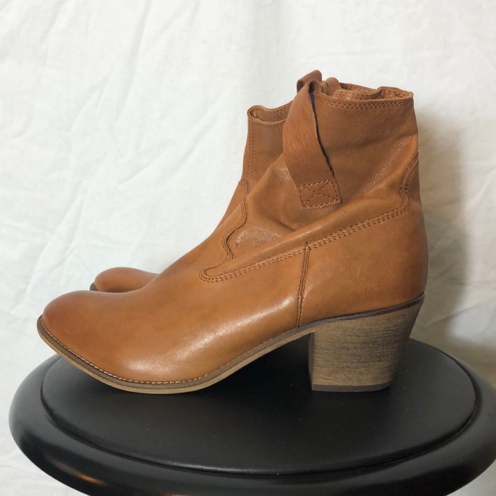 Sundance Leather Ankle Boots